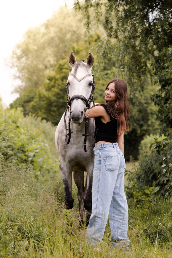 Séance photo équestre – Cavalier et cheval