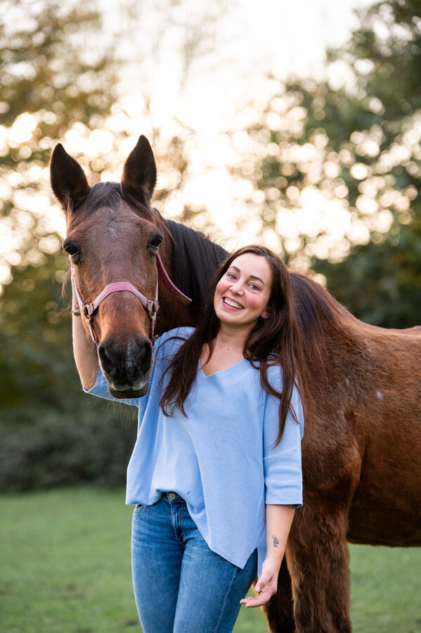Séance photo équestre – Cavalier et cheval