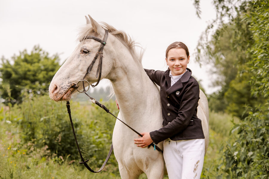 Séance photo équestre – Cavalier et cheval