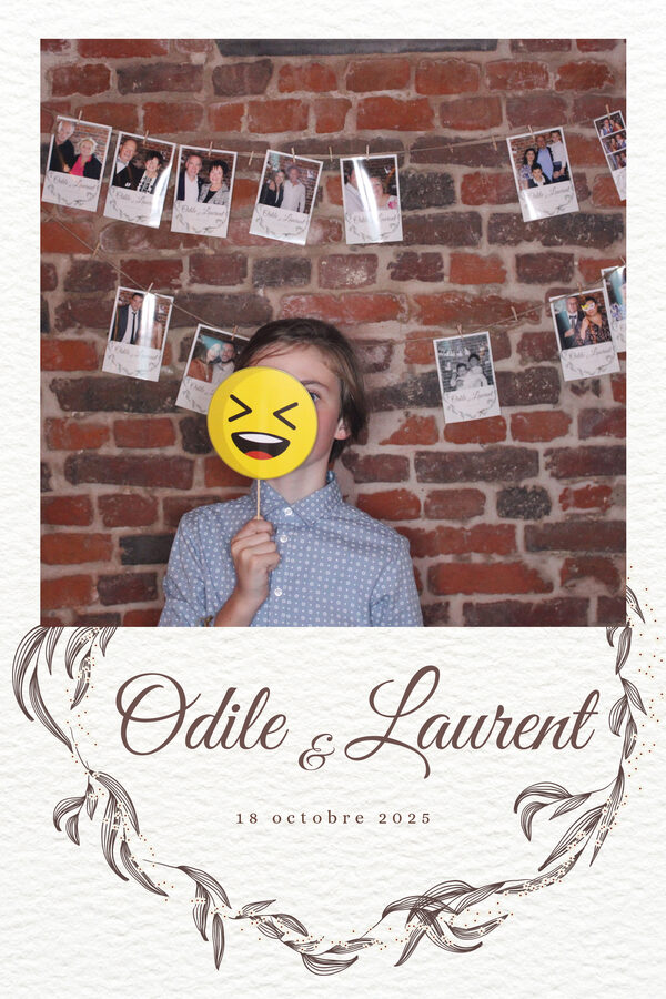 Exemple personnalisation photo booth